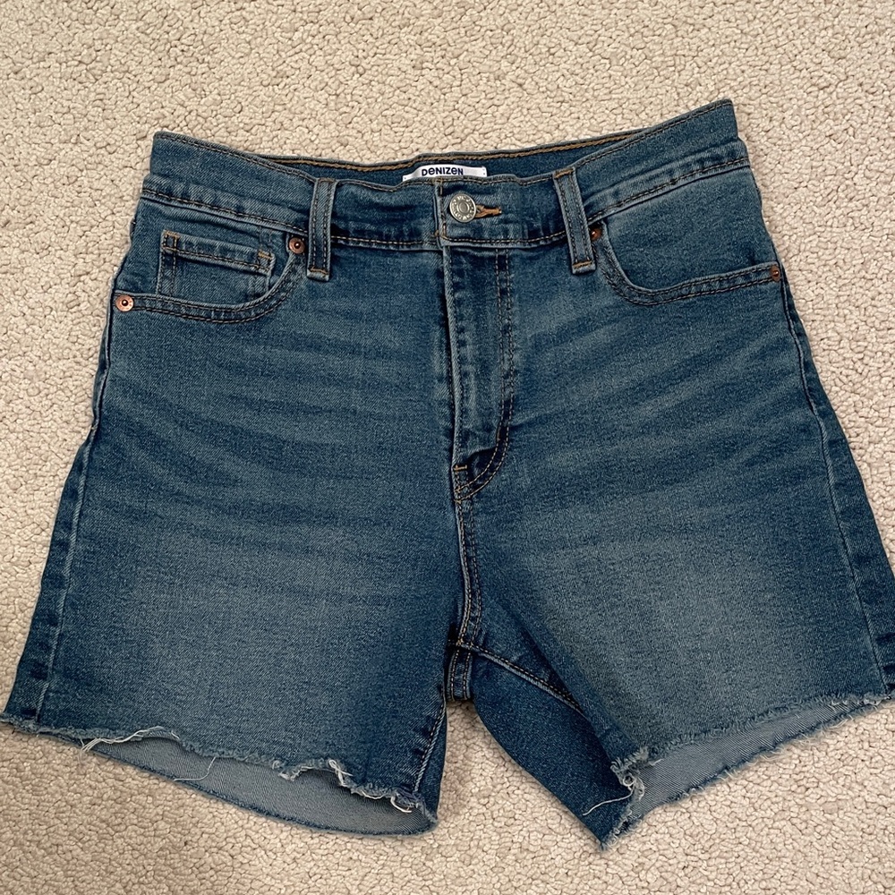 Levi's Light Blue Denim Shorts